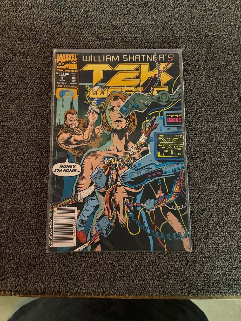 Marvel Comics William Shatner's Tek World #3 Comic Book
